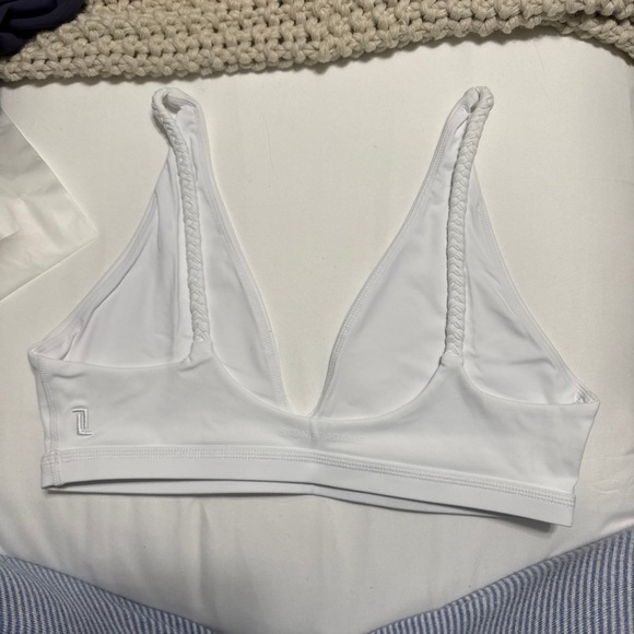 Liaison The Label x Sydney Adams — White Braid Bra - Picture 5 of 7